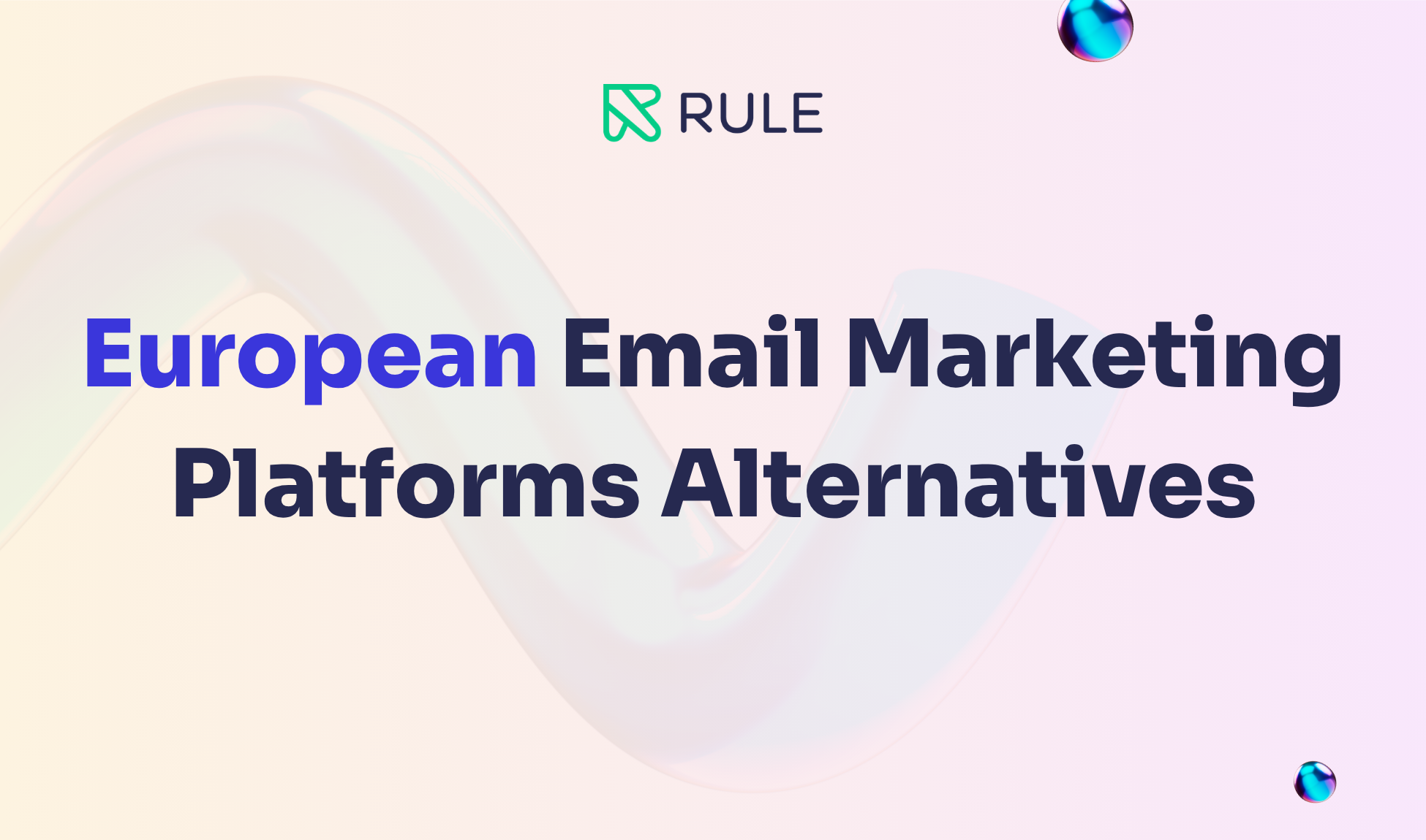 European Email Marketing Platforms Alternatives