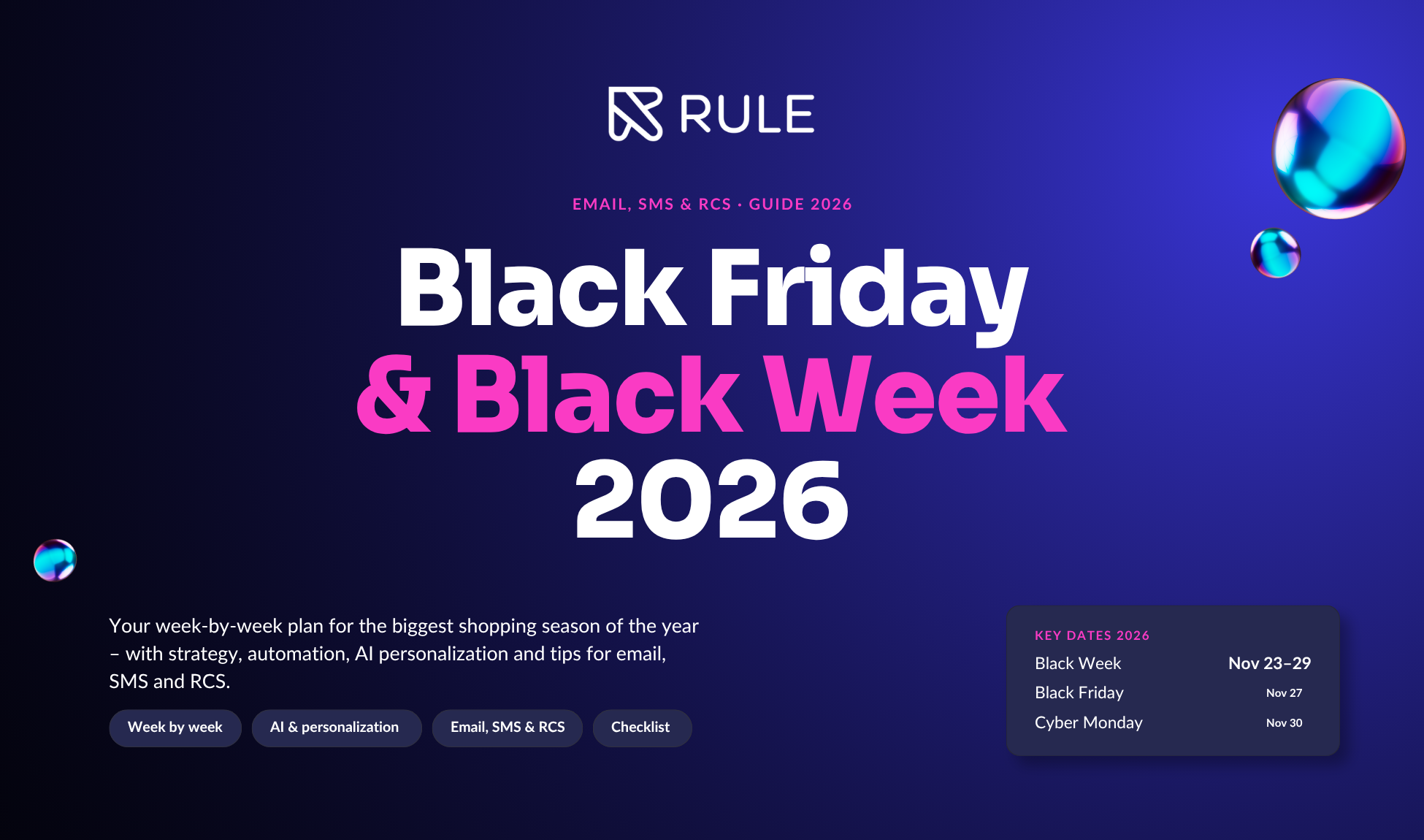 Black Friday guide 2026